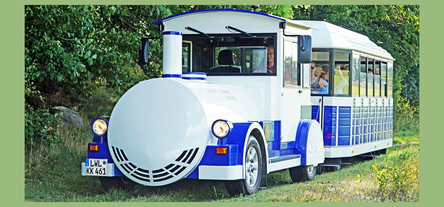 ELEKTRO-BAHN-FAHRT ZUM MAIGLÖCKCHENBERG ELEKTRO-BAHN-FAHRT ZUM MAIGLÖCKCHENBERG